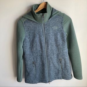 The North Face zip up jacket